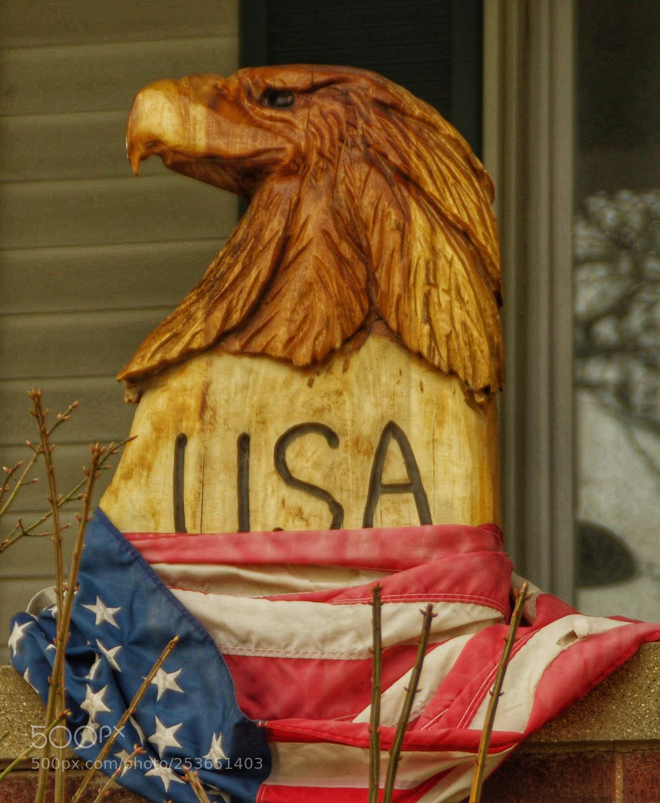 Pentax K-r sample photo. Wooden carving  photography