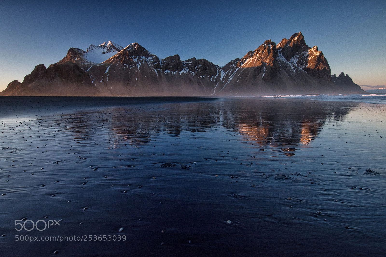 Nikon D7200 sample photo. Wet vestrahorn photography