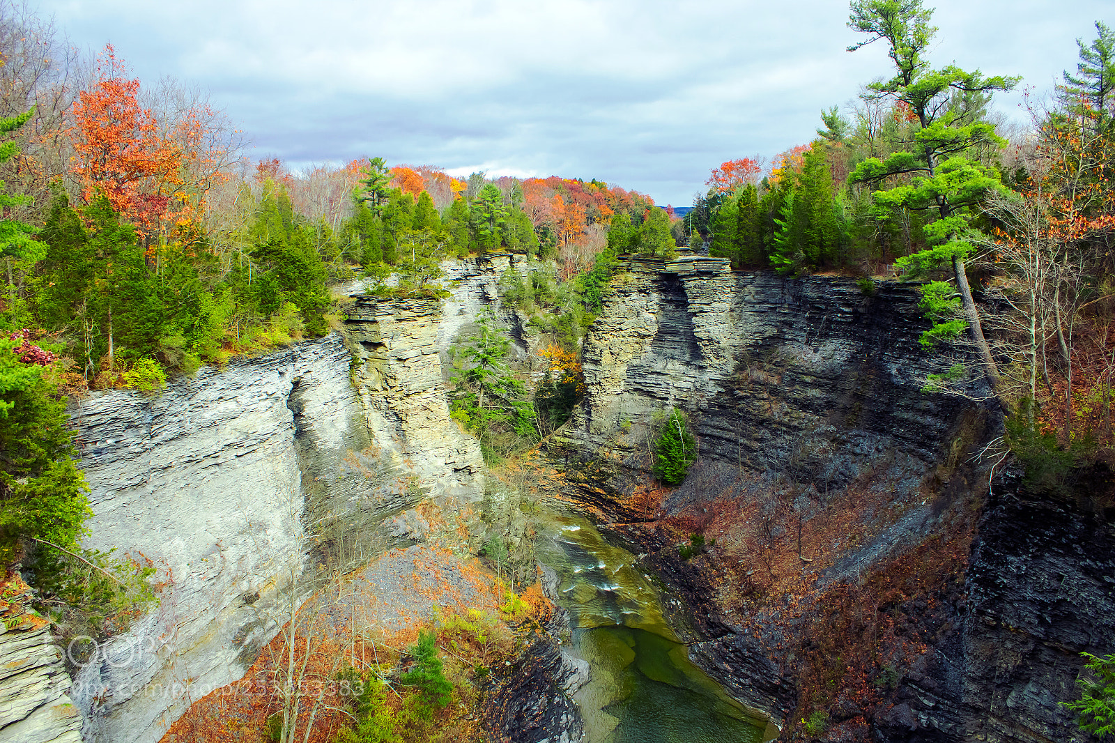 Canon EOS 600D (Rebel EOS T3i / EOS Kiss X5) sample photo. Taughannock river valley in photography