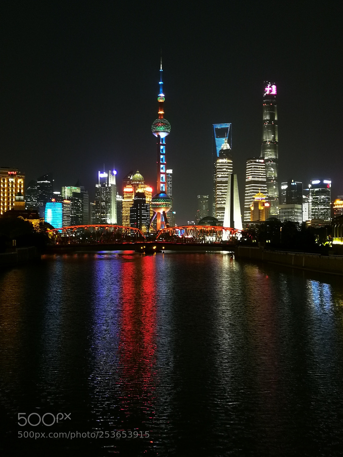HUAWEI P10 Plus sample photo. Night shanghai... photography