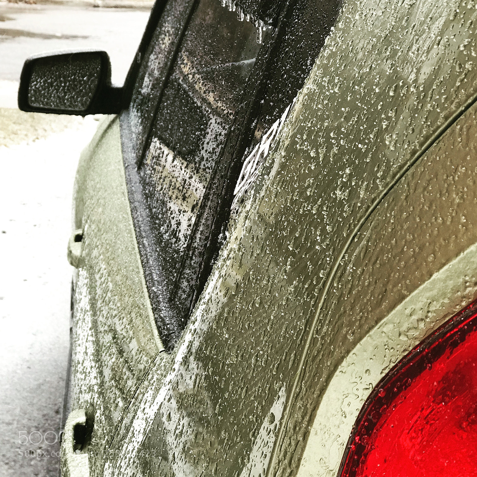 Apple iPhone 7 Plus sample photo. Frozen photography