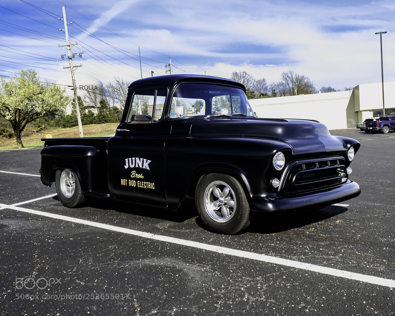 Canon EOS 600D (Rebel EOS T3i / EOS Kiss X5) sample photo. 1957 chevy pick up photography
