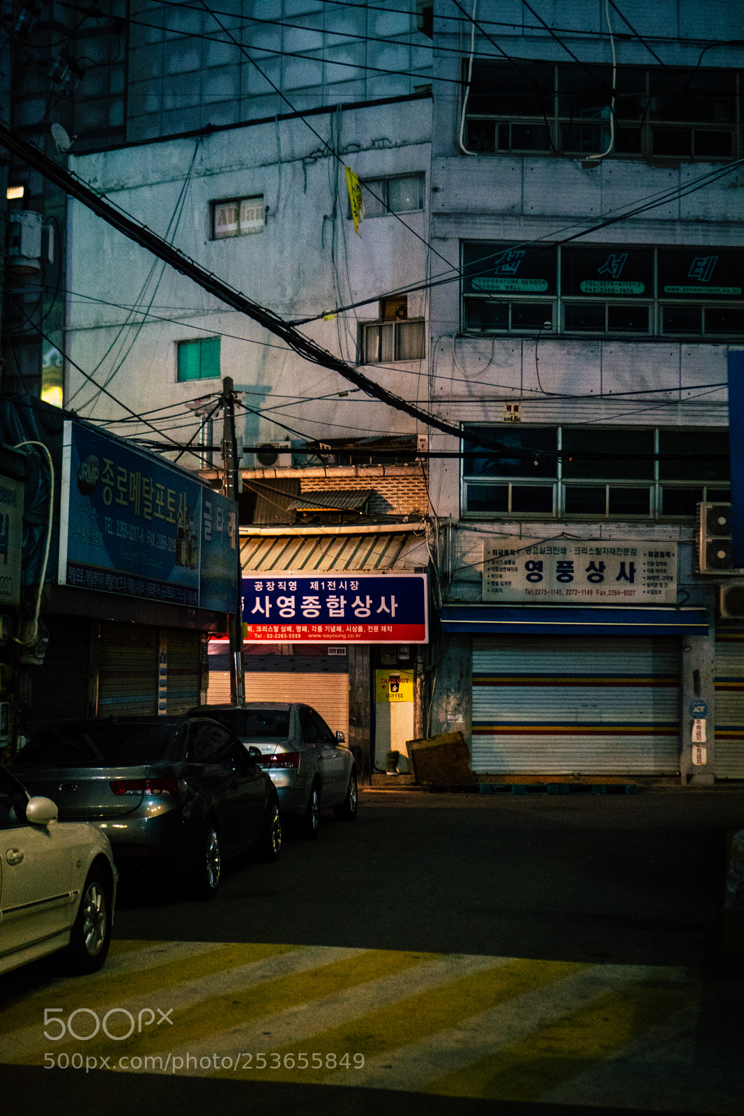 Sony a6300 sample photo. Alley at night photography