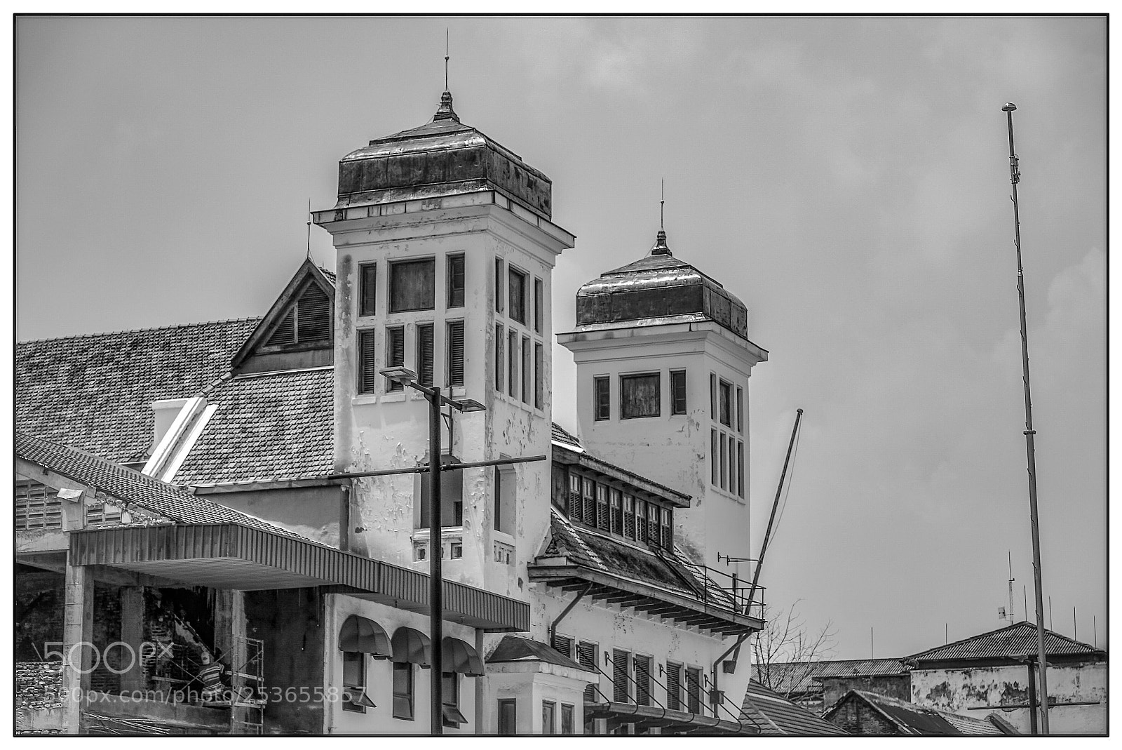 Sony a7S sample photo. Old jakarta, colonial architecture. photography