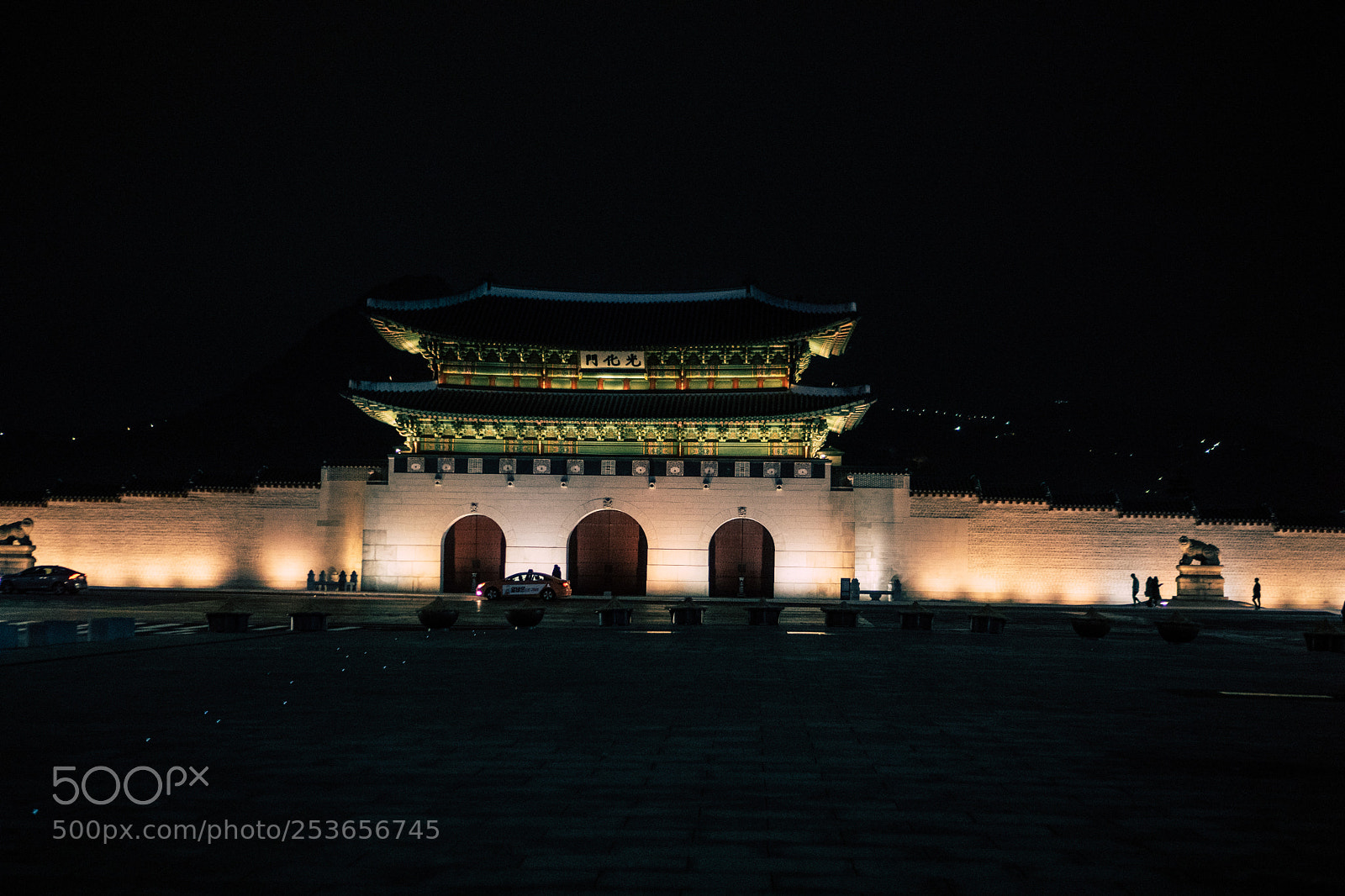 Sony a6300 sample photo. Palace at night photography