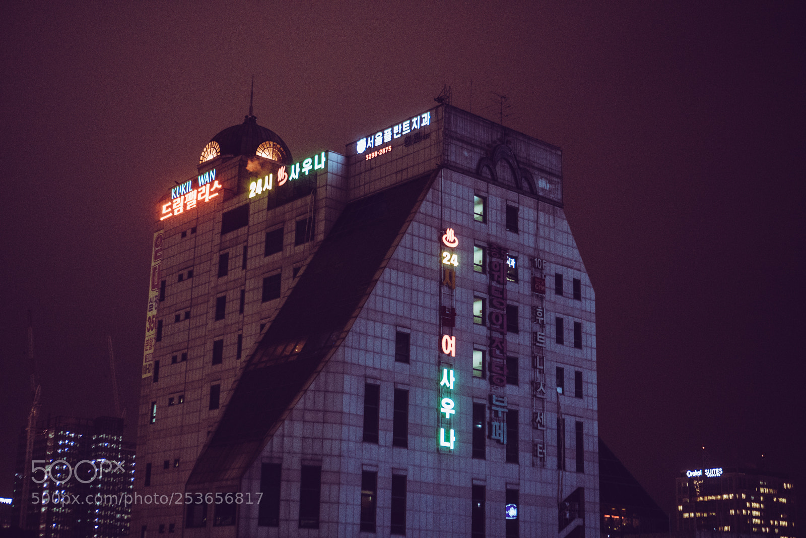 Sony a6300 sample photo. Seoul nights photography