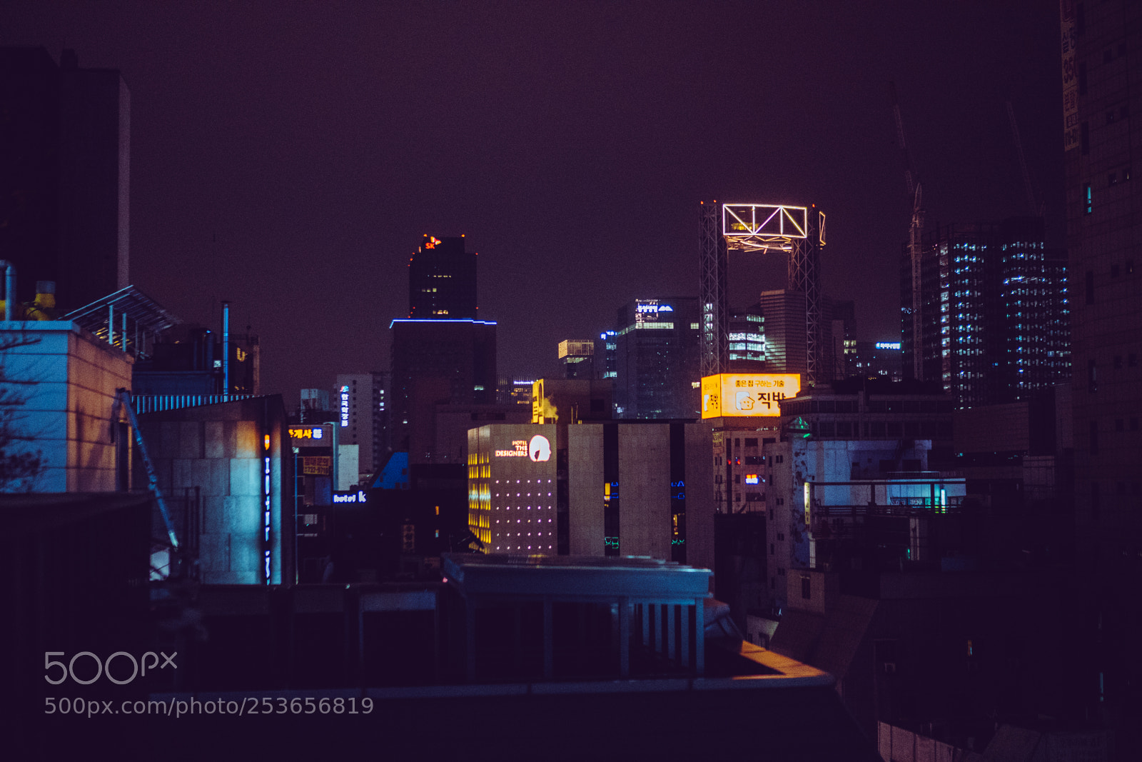 Sony a6300 sample photo. Seoul nights photography