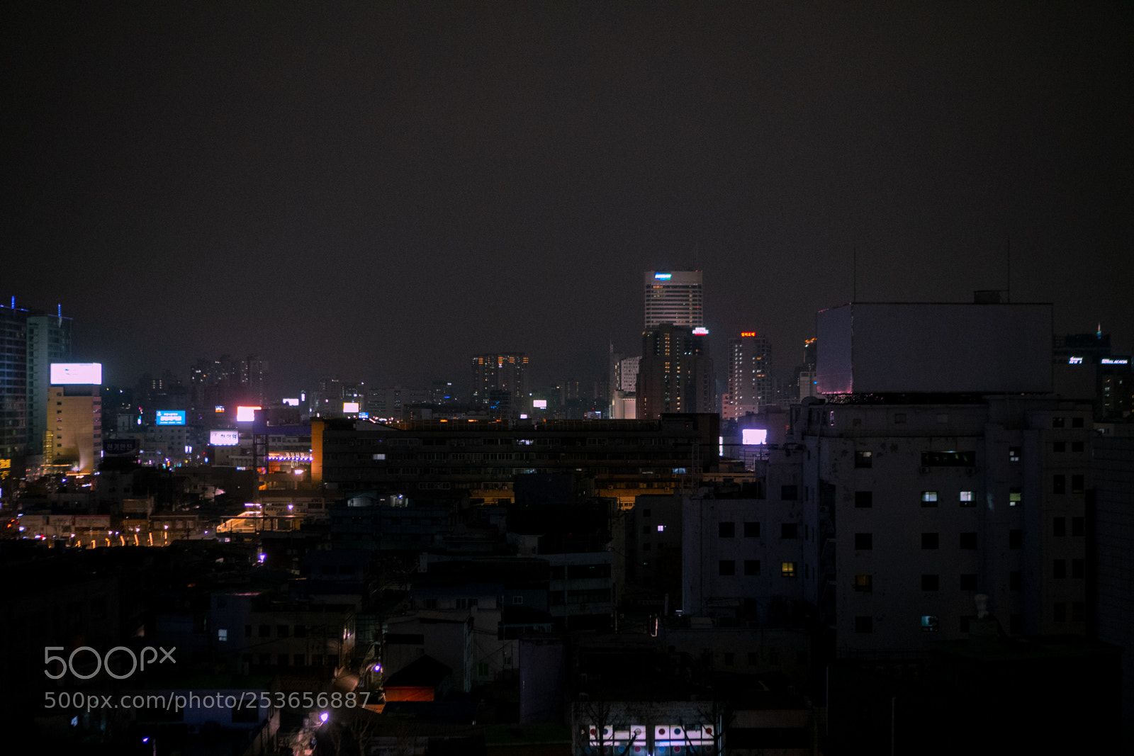 Sony a6300 sample photo. Seoul nights photography