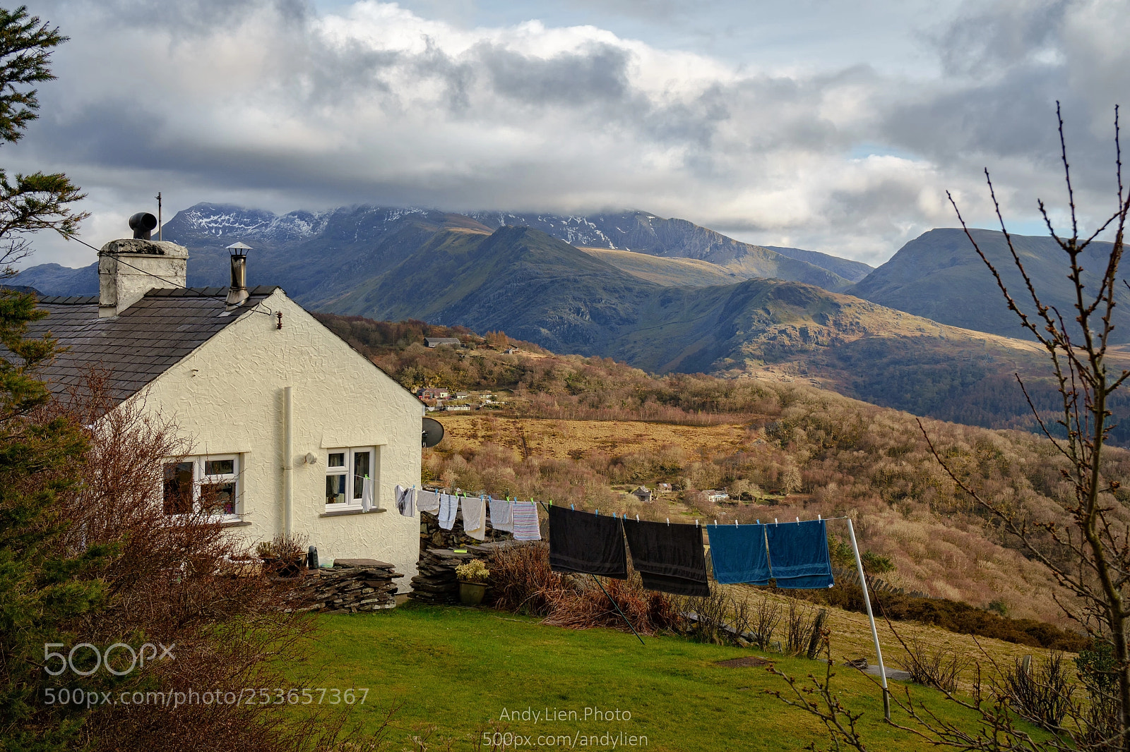 Sony a6500 sample photo. Cottage in wales photography