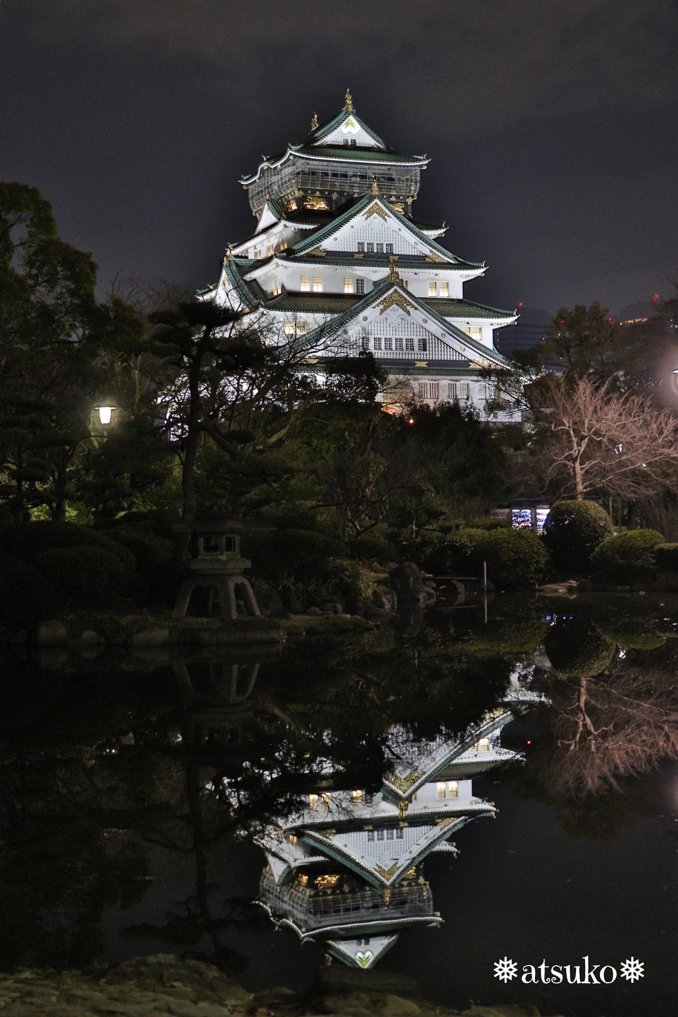 Canon EOS 200D (EOS Rebel SL2 / EOS Kiss X9) sample photo. Osaka castle photography