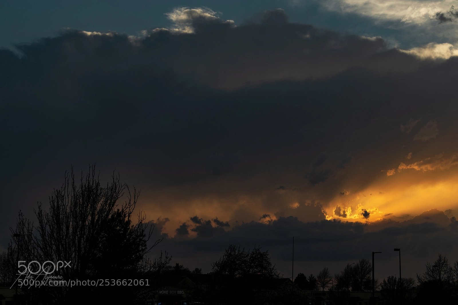 Nikon D5300 sample photo. Dark gloomy clouds photography