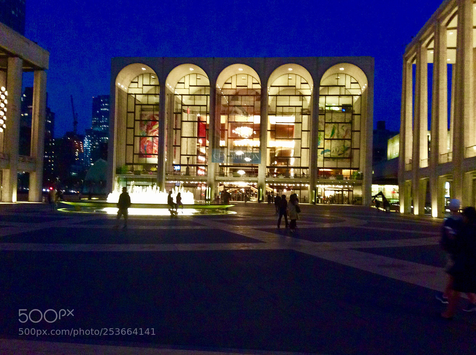 Apple iPad mini 2 sample photo. Lincoln ‘s center, nyc photography
