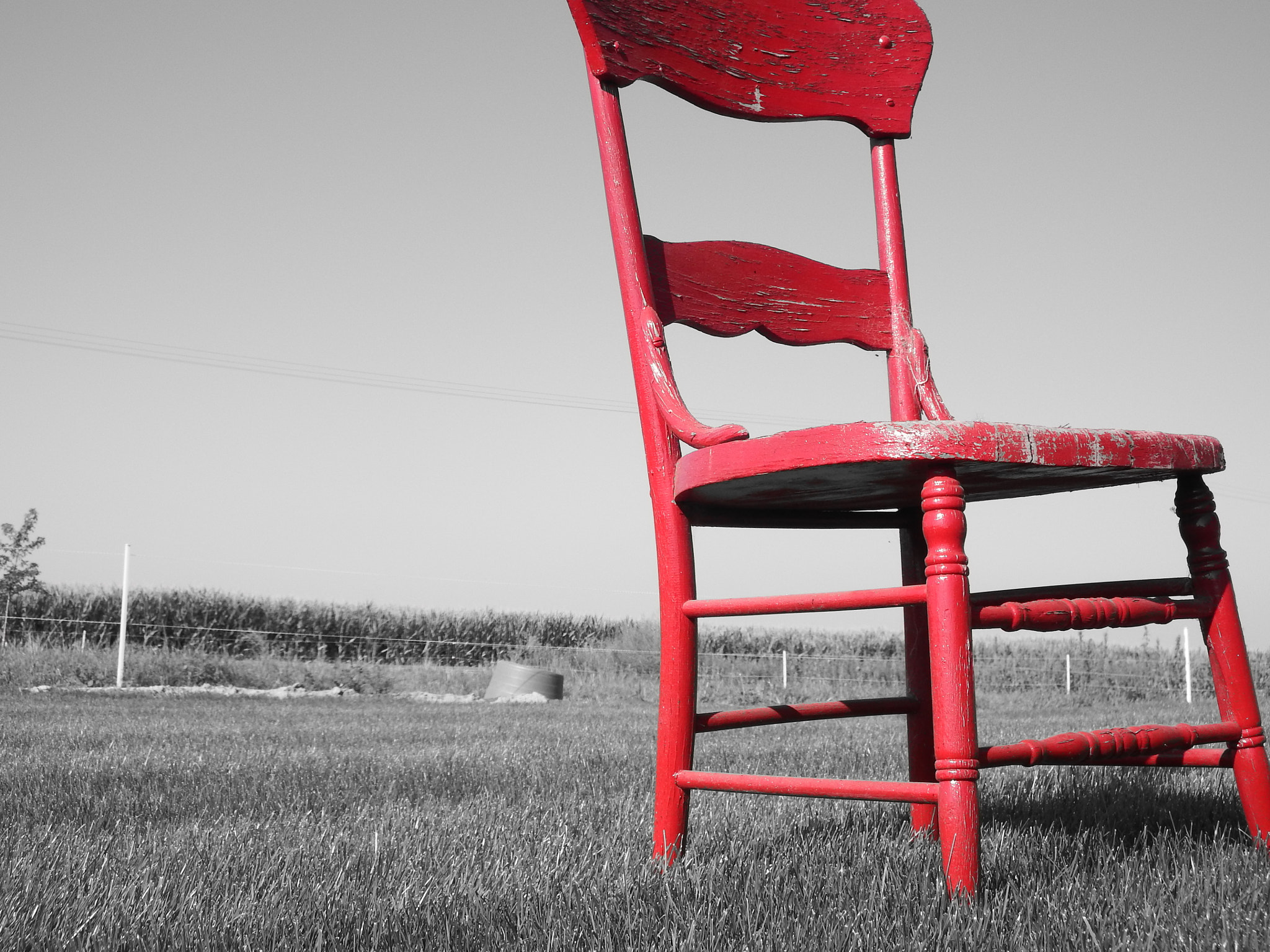 Fujifilm FinePix SL1000 sample photo. Red chair photography