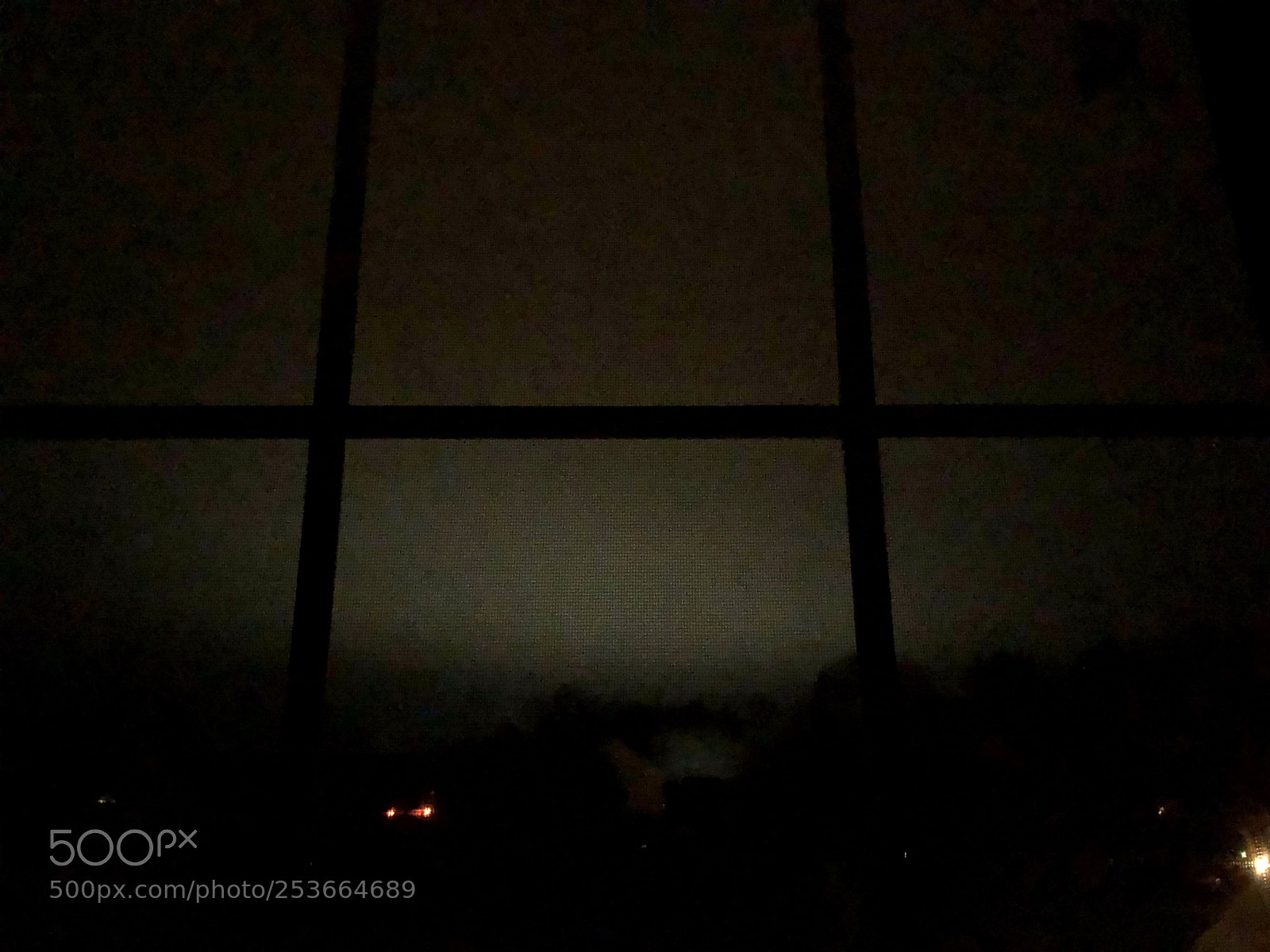 Apple iPhone X sample photo. A towns lights photography