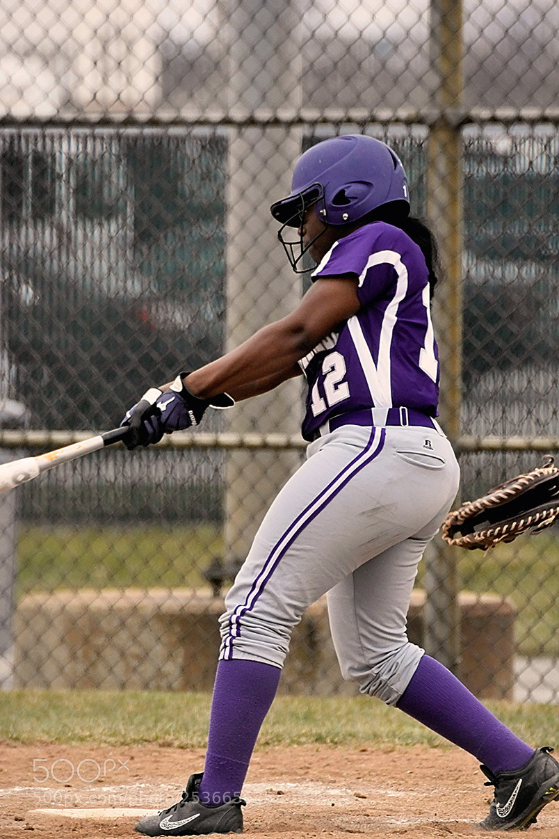 Nikon D500 sample photo. Softball photography