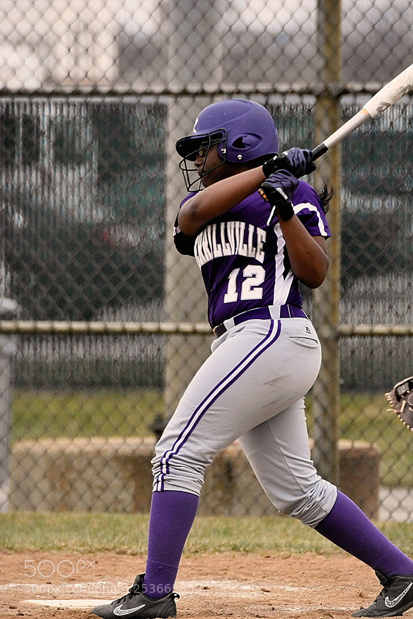 Nikon D500 sample photo. Softball photography
