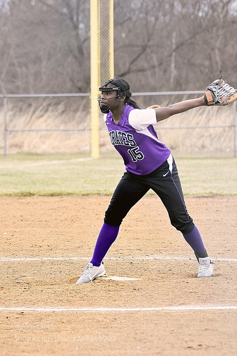 Nikon D500 sample photo. Softball photography