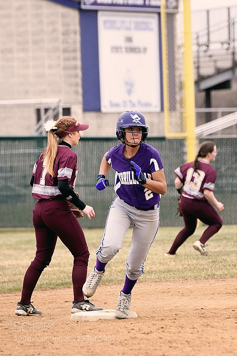 Nikon D500 sample photo. Softball photography