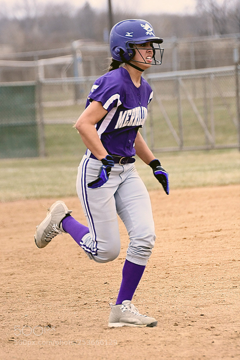 Nikon D500 sample photo. Softball photography