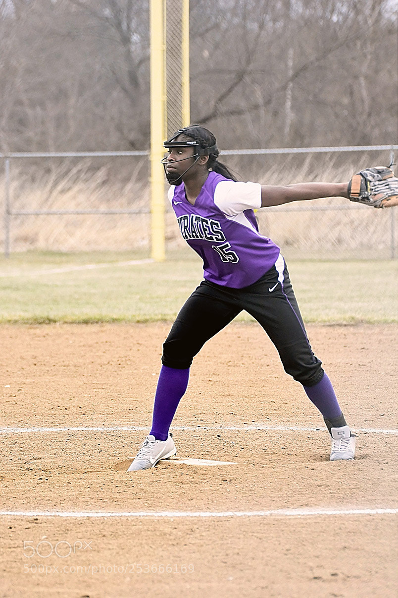 Nikon D500 sample photo. Softball photography