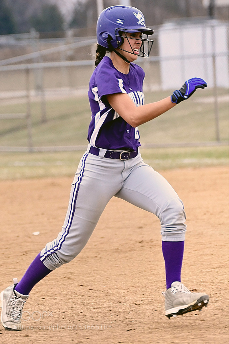 Nikon D500 sample photo. Softball photography