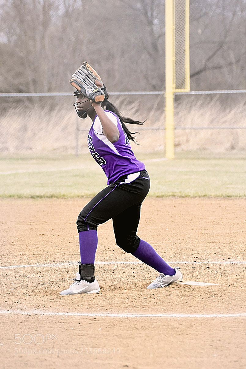 Nikon D500 sample photo. Softball photography