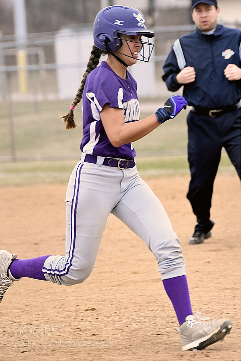Nikon D500 sample photo. Softball photography