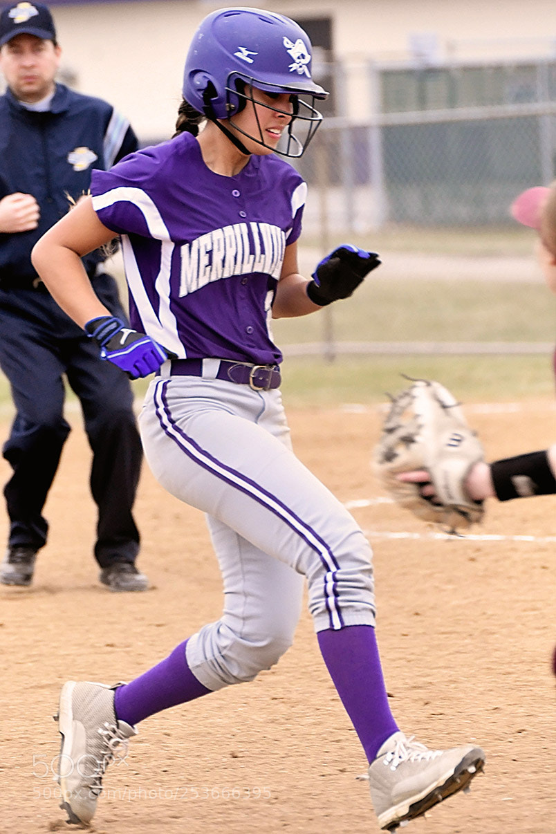 Nikon D500 sample photo. Softball photography