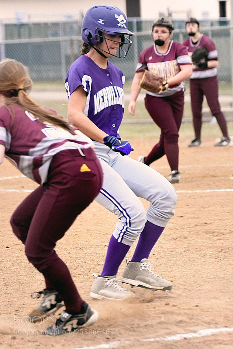 Nikon D500 sample photo. Softball photography