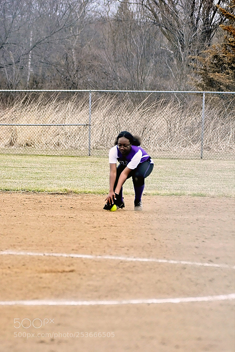 Nikon D500 sample photo. Softball photography