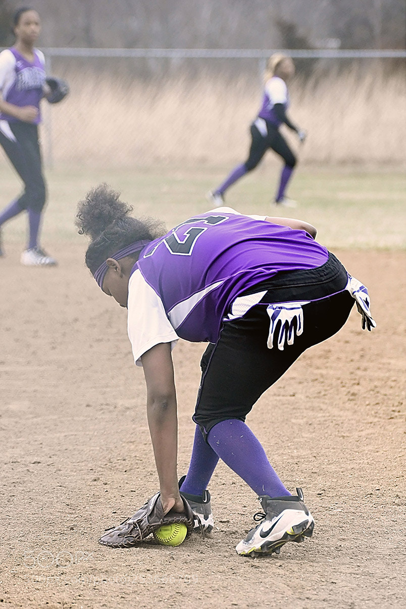 Nikon D500 sample photo. Softball photography