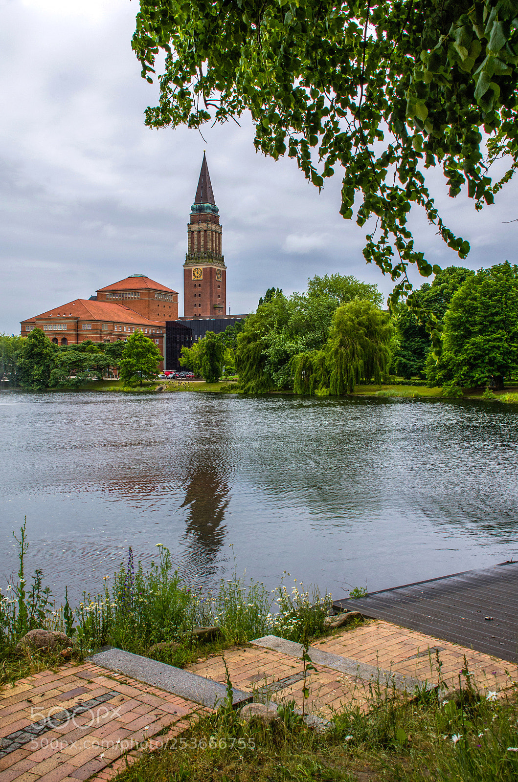 Nikon D7000 sample photo. Kiel city hall photography