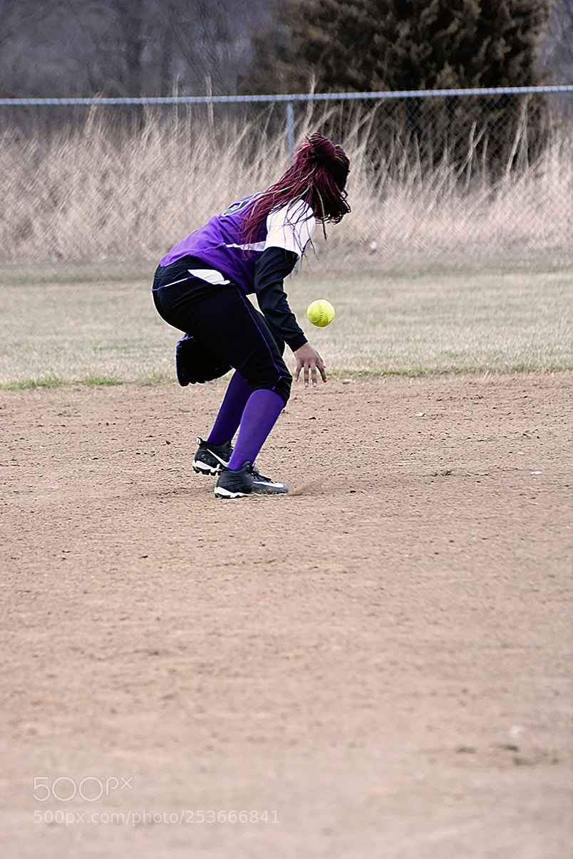 Nikon D500 sample photo. Softball photography