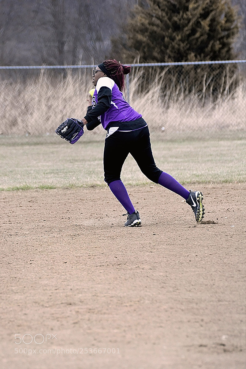 Nikon D500 sample photo. Softball photography