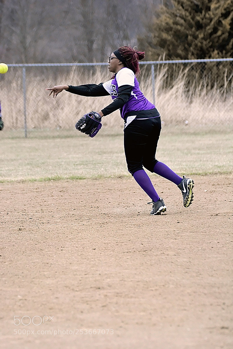 Nikon D500 sample photo. Softball photography