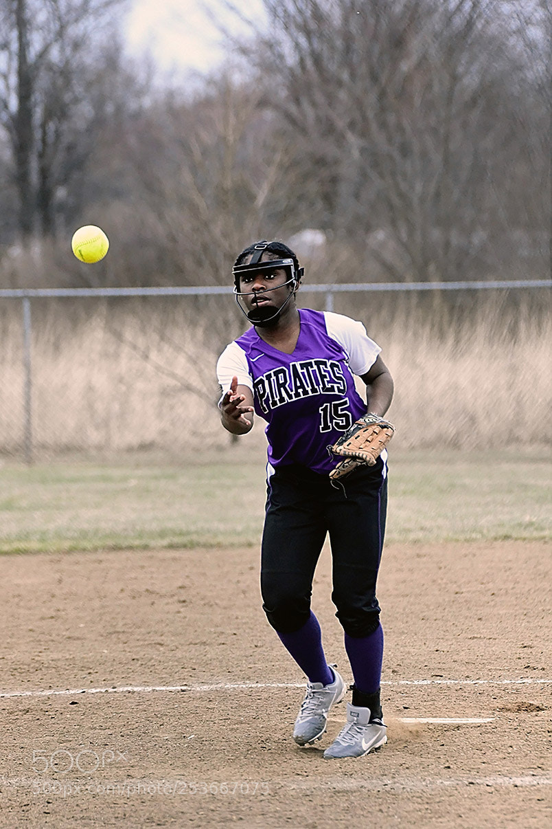 Nikon D500 sample photo. Softball photography