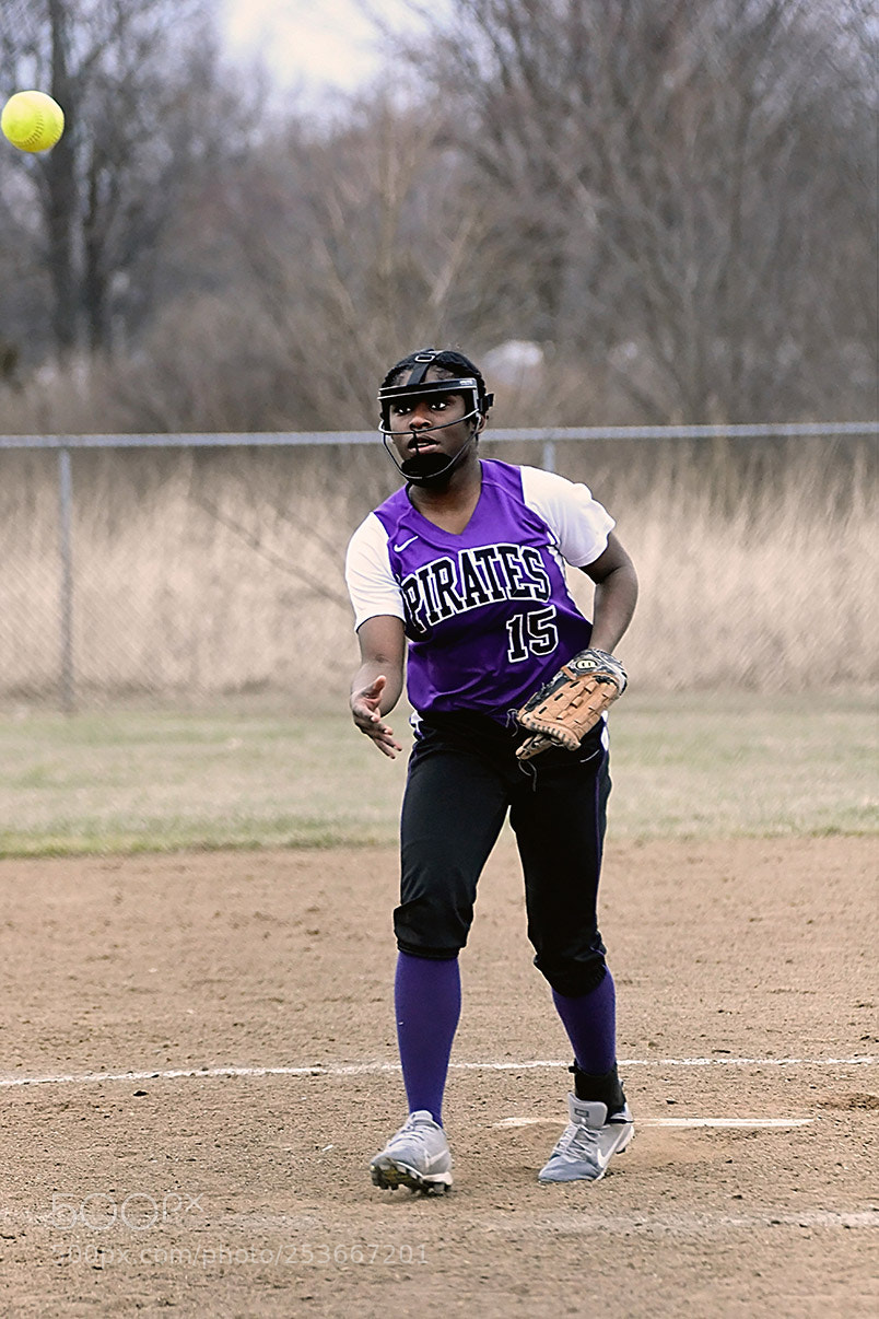 Nikon D500 sample photo. Softball photography