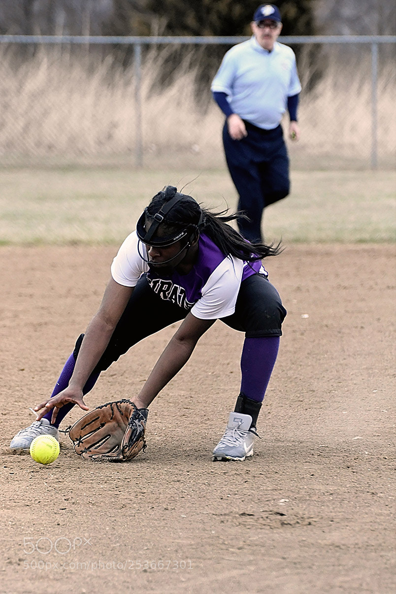 Nikon D500 sample photo. Softball photography