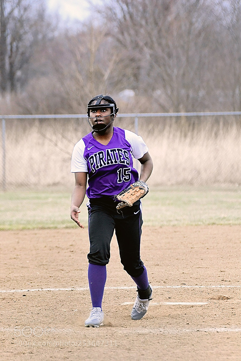 Nikon D500 sample photo. Softball photography