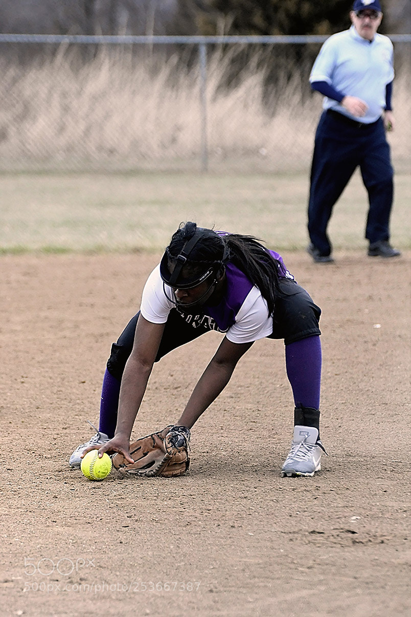 Nikon D500 sample photo. Softball photography