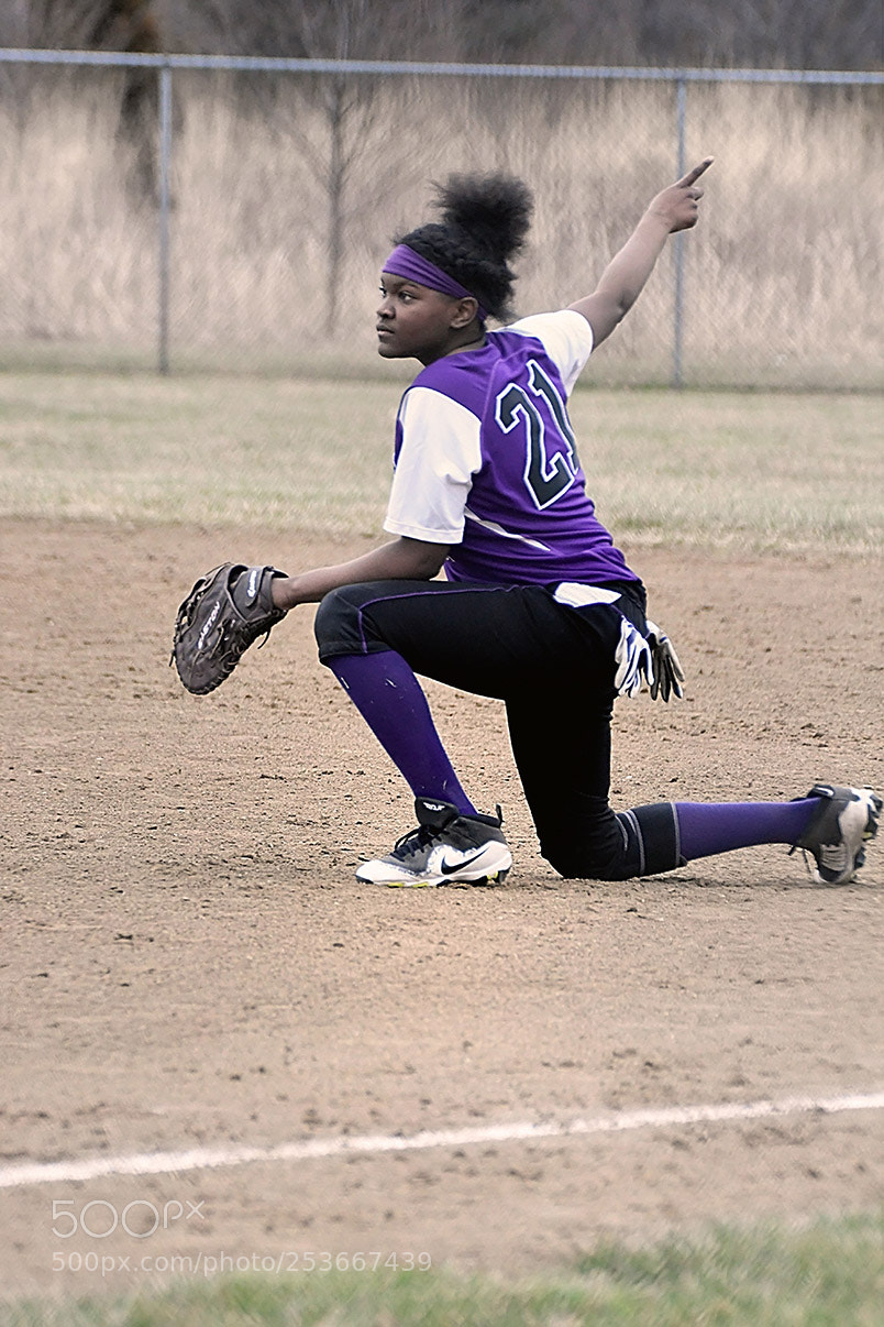 Nikon D500 sample photo. Softball photography