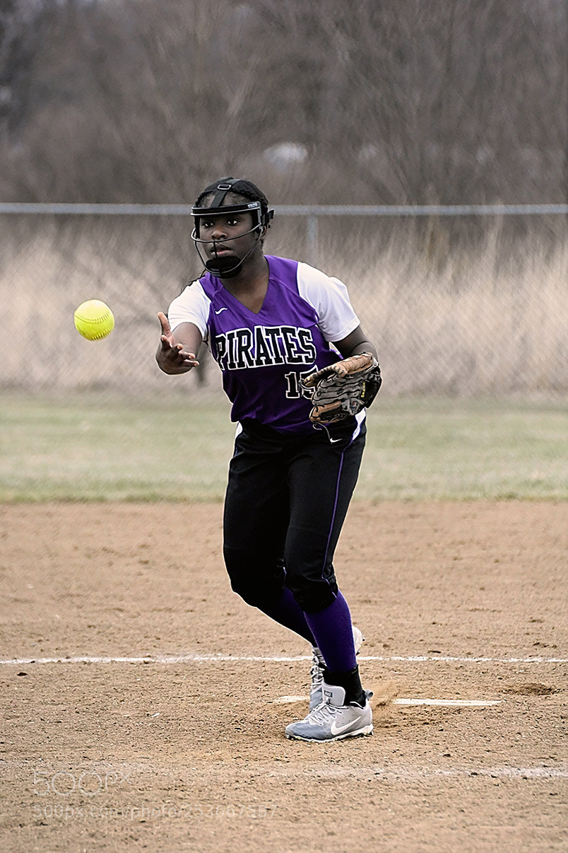 Nikon D500 sample photo. Softball photography