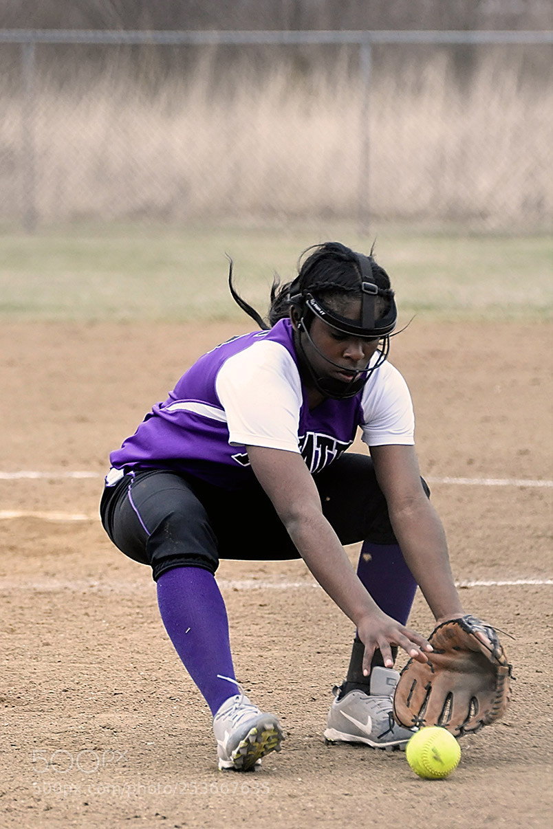 Nikon D500 sample photo. Softball photography