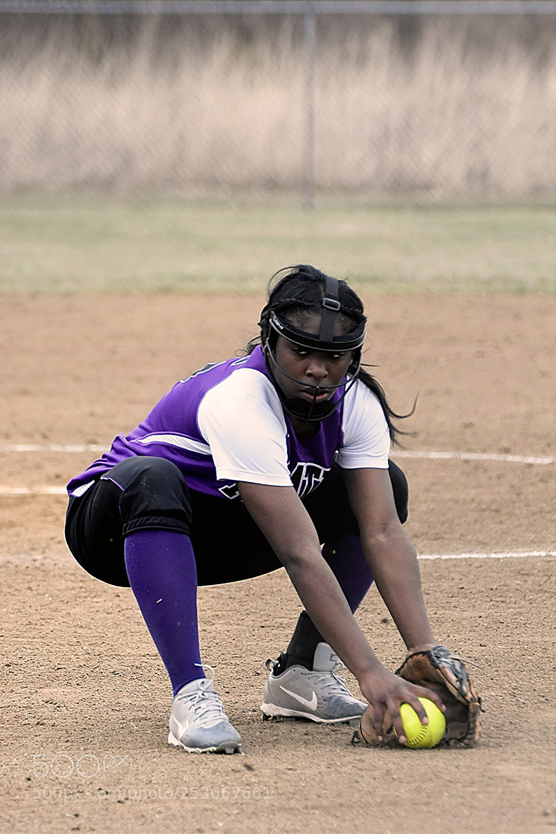 Nikon D500 sample photo. Softball photography