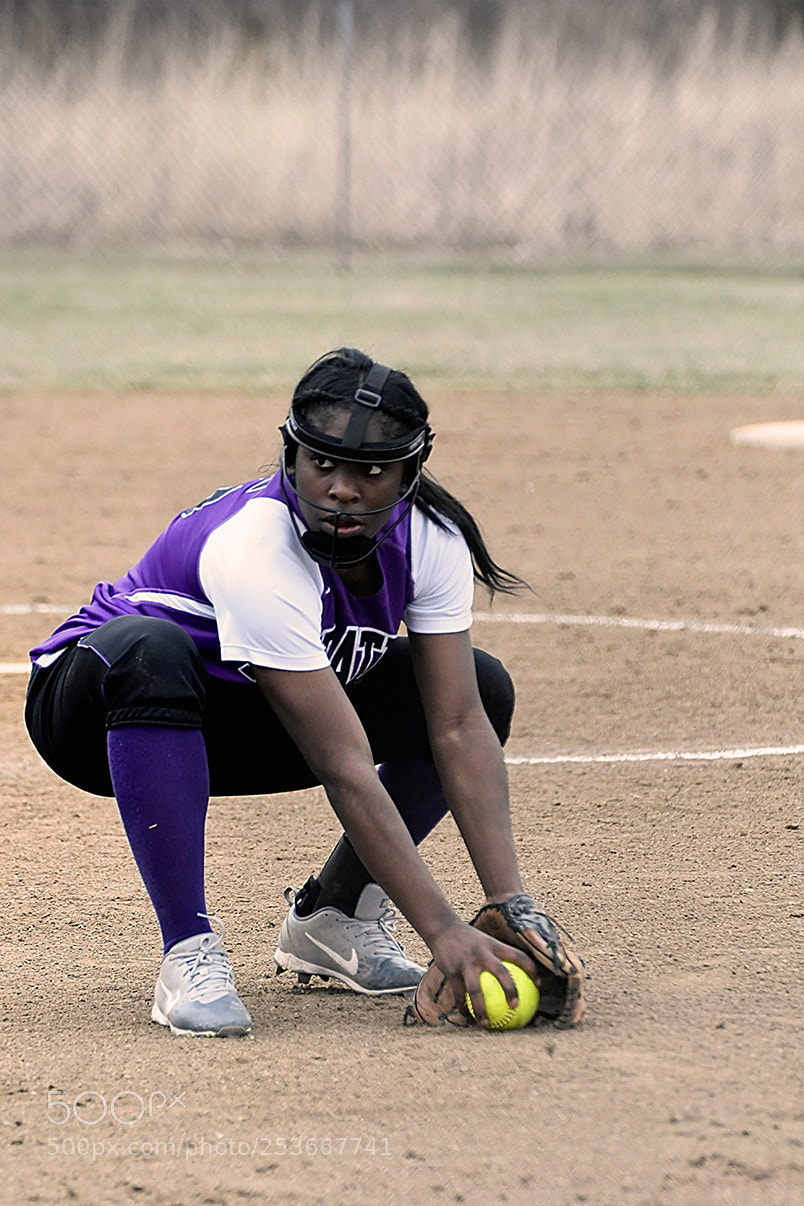 Nikon D500 sample photo. Softball photography