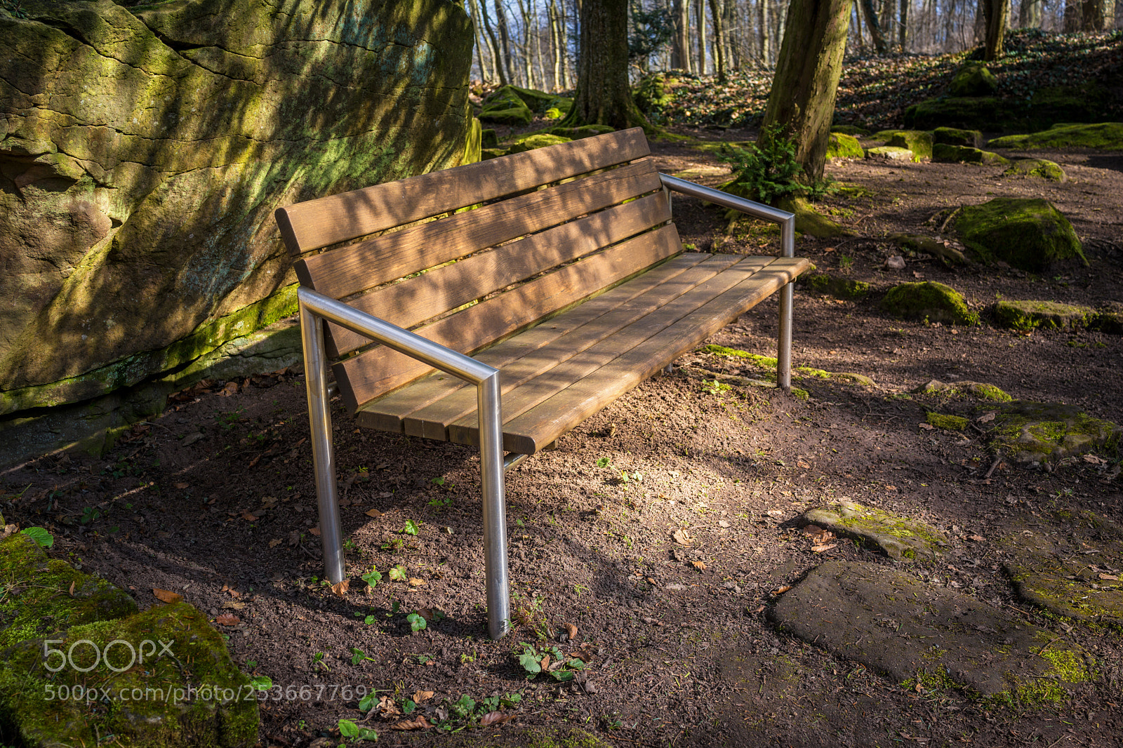 Sony Cyber-shot DSC-RX1 sample photo. Wooden bench in a photography