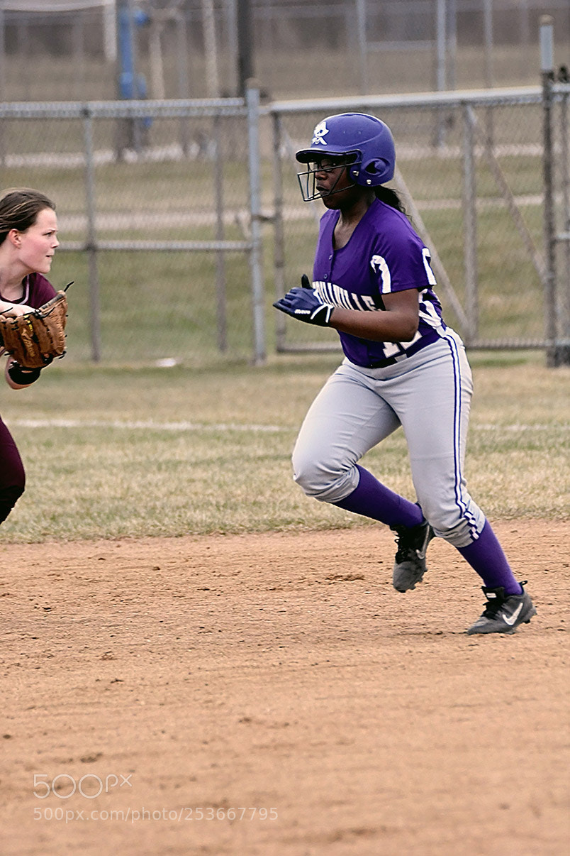 Nikon D500 sample photo. Softball photography