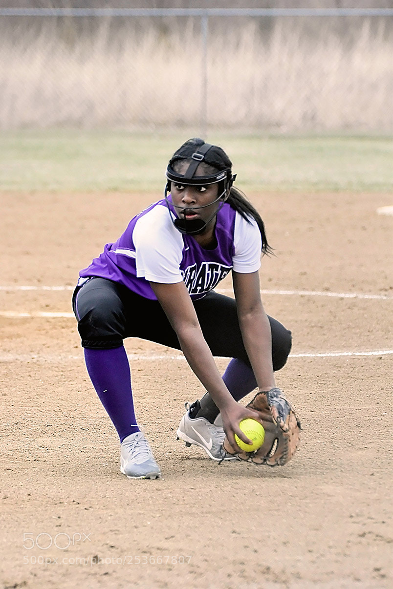 Nikon D500 sample photo. Softball photography