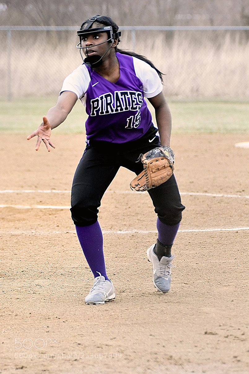 Nikon D500 sample photo. Softball photography