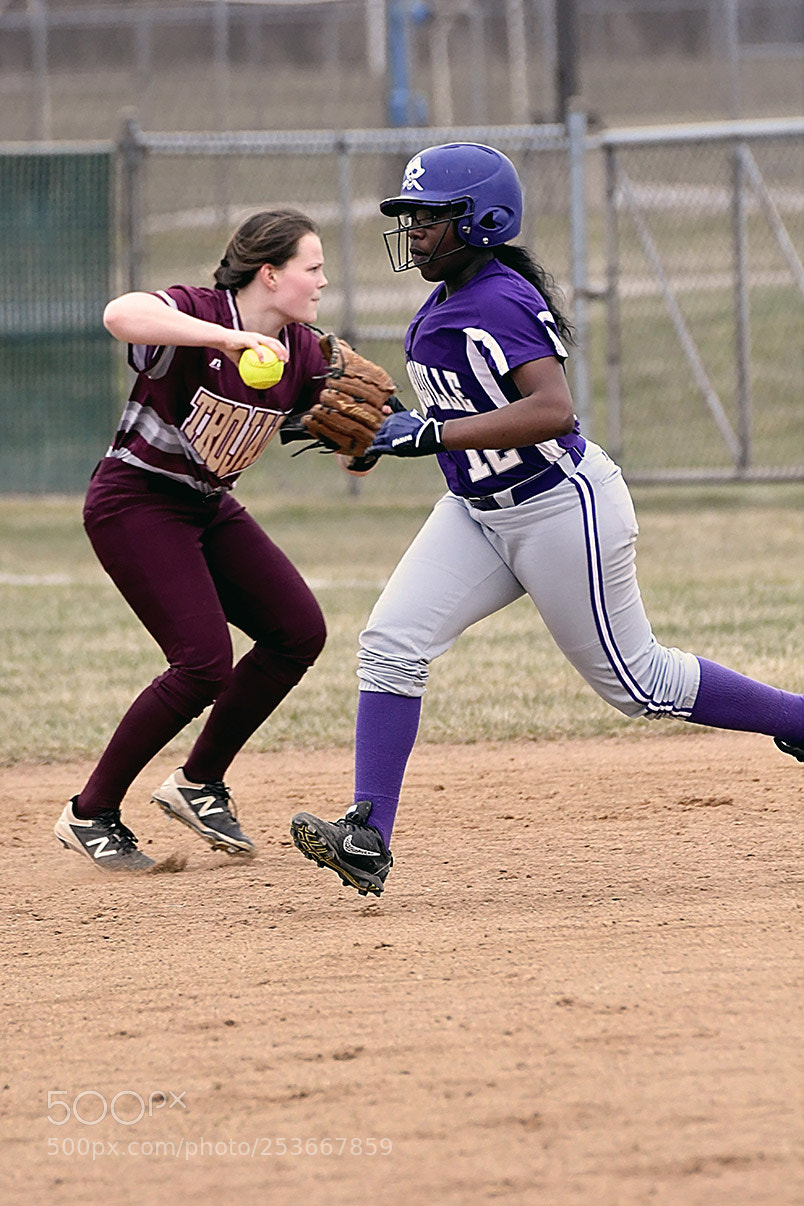 Nikon D500 sample photo. Softball photography